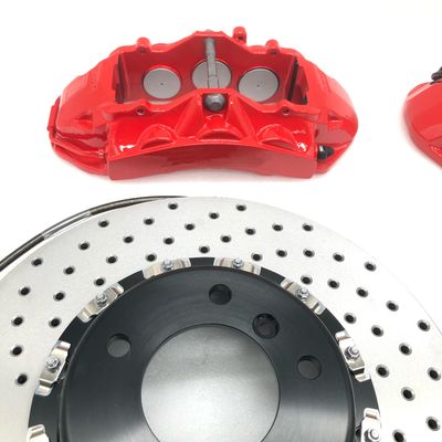 Jekit 6 Pot Big Brake Kit Red Caliper 380*36mm Disc Floating Bell