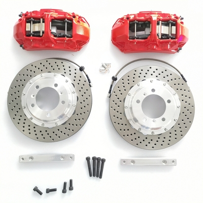 Alloy 6 Pot Brake Kit Brembo GT6 355*32mm Drilled For Boxster 987