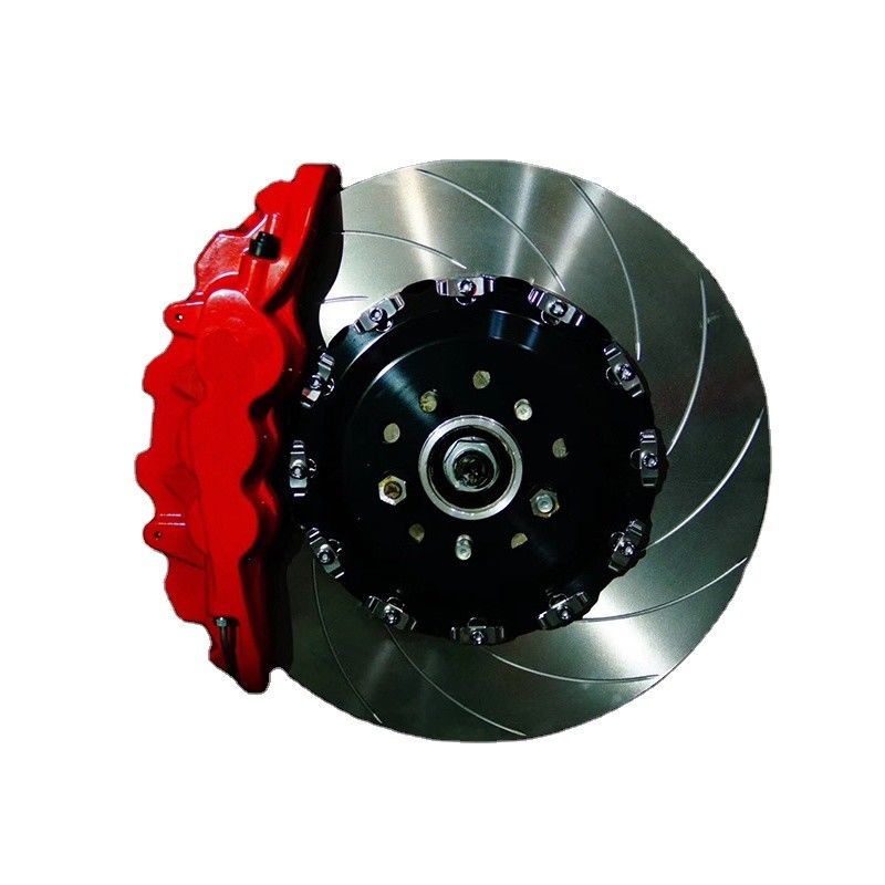 Jekit 6 Pots Red Caliper Disc Size Customized Full Floating Bell Kit