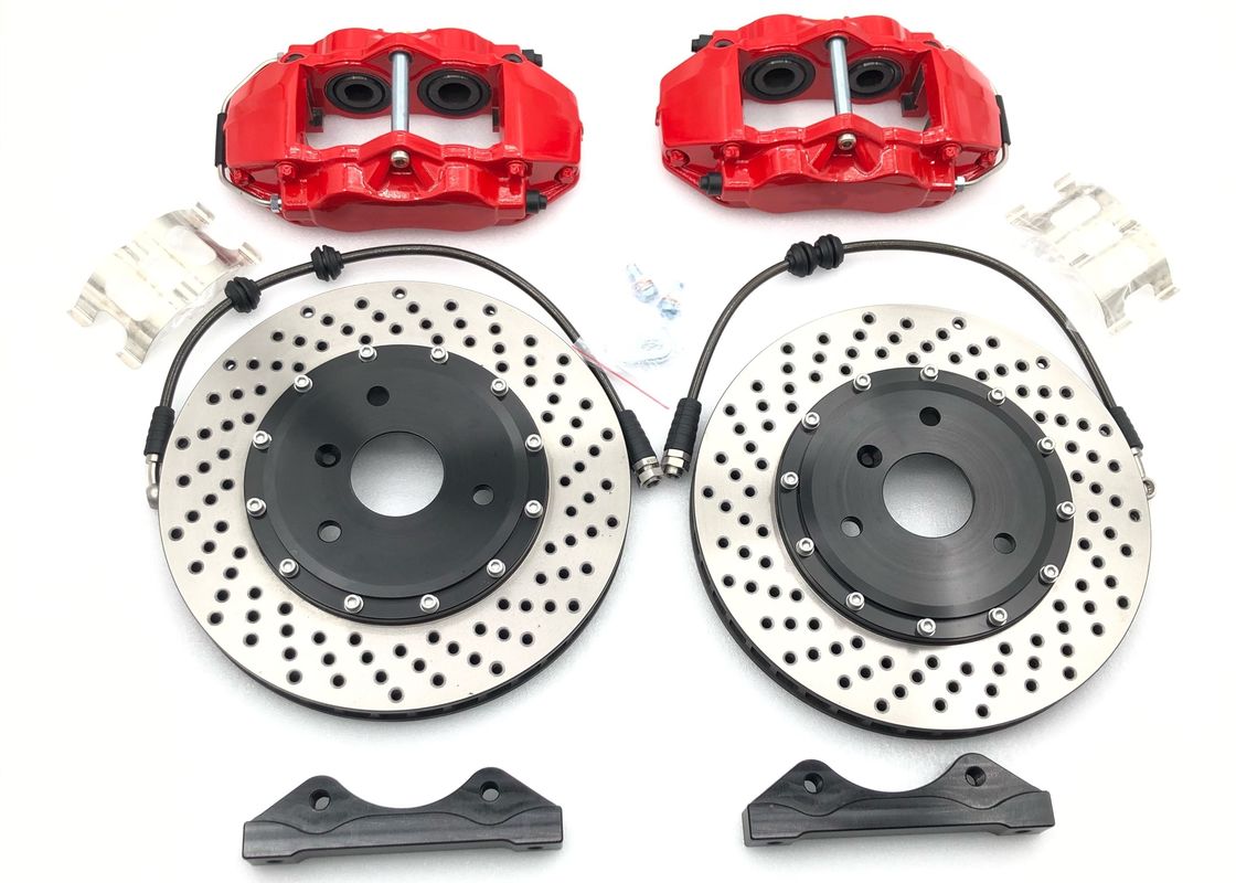 AP9200 Car 4 Pot Brake Kit Disc 330*28mm 20in Front Wheel